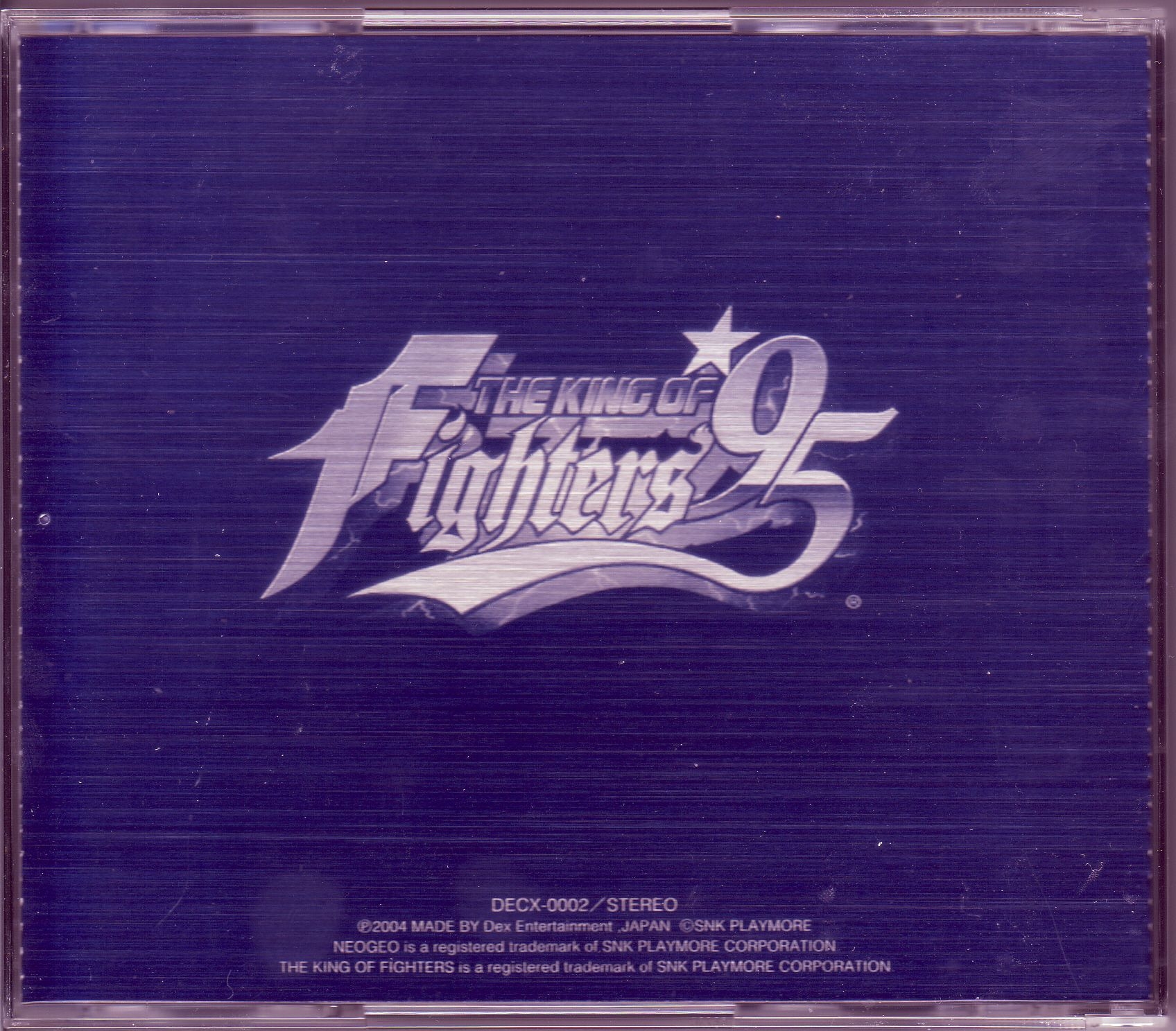THE KING OF FIGHTERS NEOGEO's SOUNDTRACK 10th Anniversary Memorial